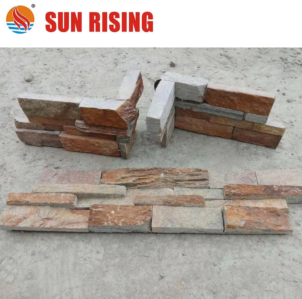 Factory Supply Natural Culture Stone Rustic Slate For Wall Cladding
