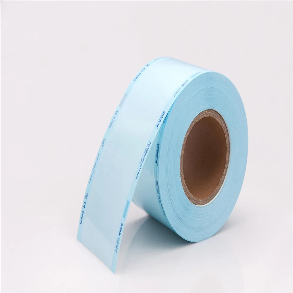 Медицинская стерилизация уплотнения стерилизуемая упаковка рулона eto рулон в упаковке