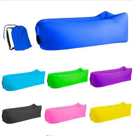 
Wholesale price beach rest sleeping lounge fast inflating air sleeping bags for summer 