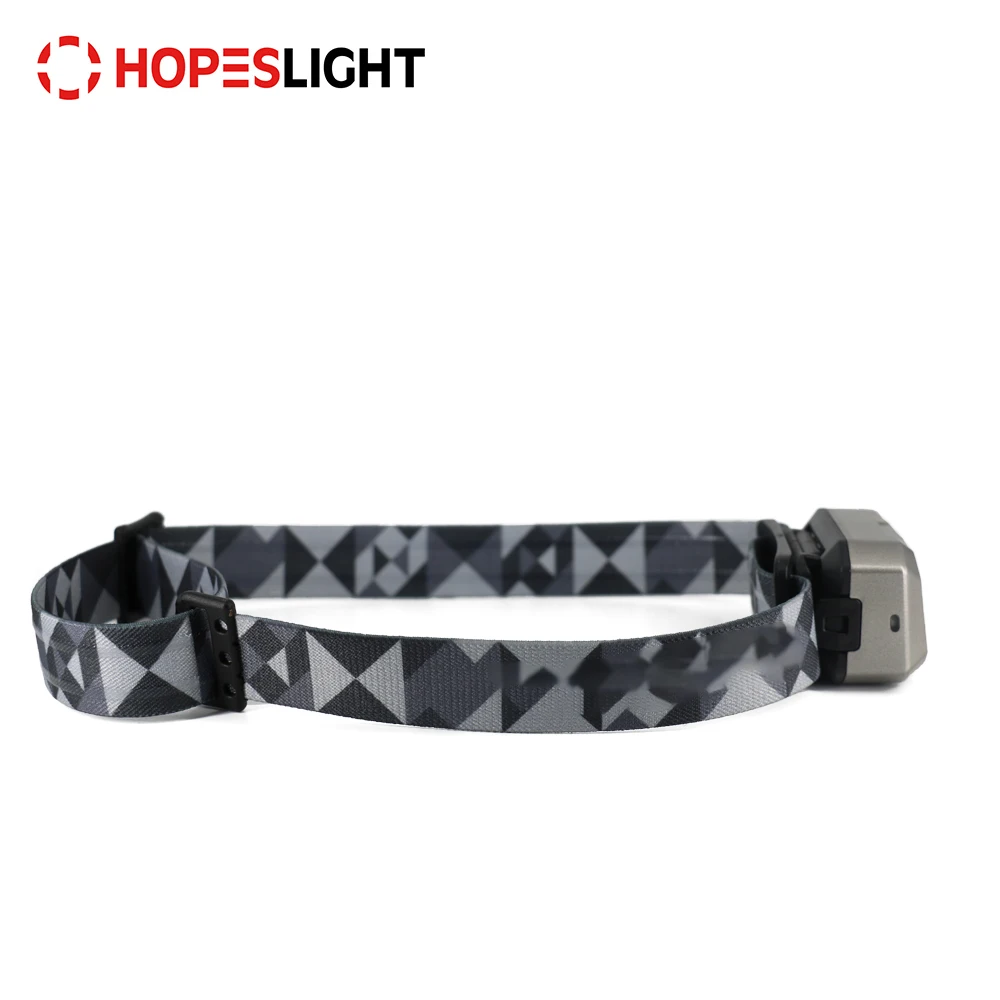 
Black USB COB LED Rechargeable Battery Best Headlamp in the World for Trekking 