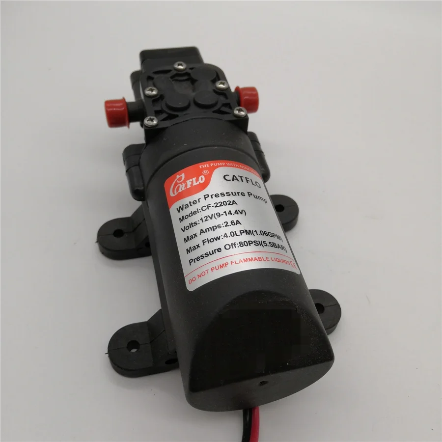 
CF-2202A 12 V 24V DC Sprayer Pump Mini Submersible DC Power Diaphragm Water Pump 