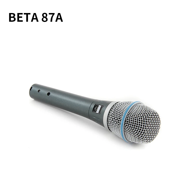 Топ 5A 1:1 качество бета 87A Beta87 бета-87 суперкардиоида вокальный конденсаторный микрофон для живого звука