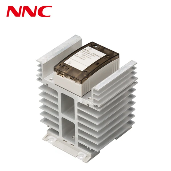 NNC single phase solid state relay CAG6-1/032F 60-80A din rail mounting