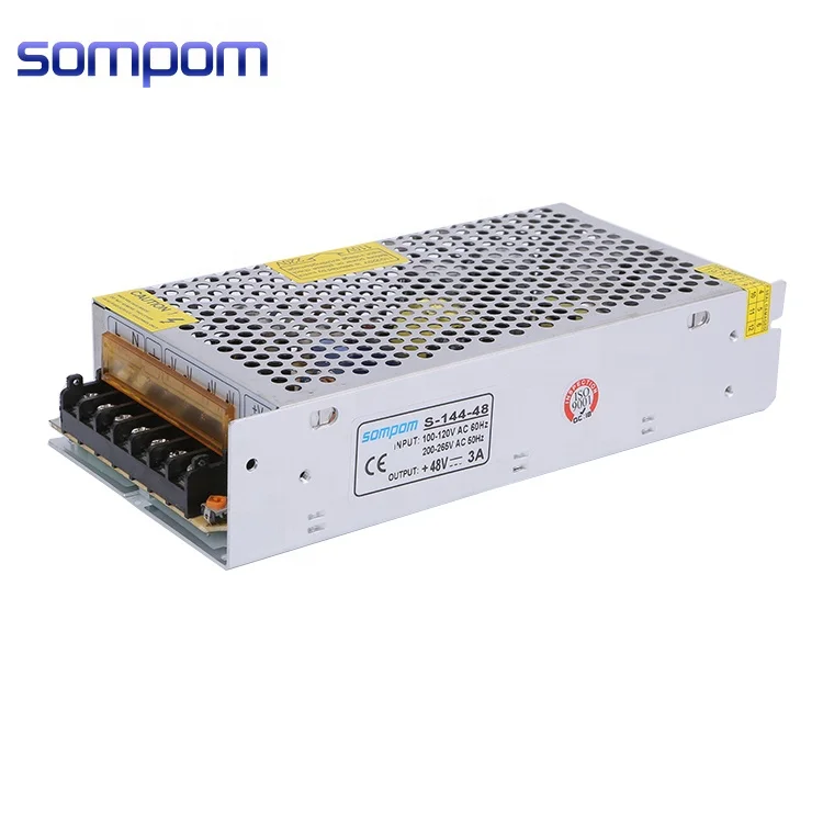 220 В до 48 в 145 вт 3a smps импульсный режим питания для светодиодной полосы света