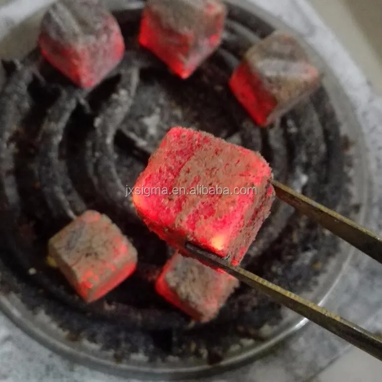 Coconut material Hookah Shisha Briquette Coconut shell Charcoal msds