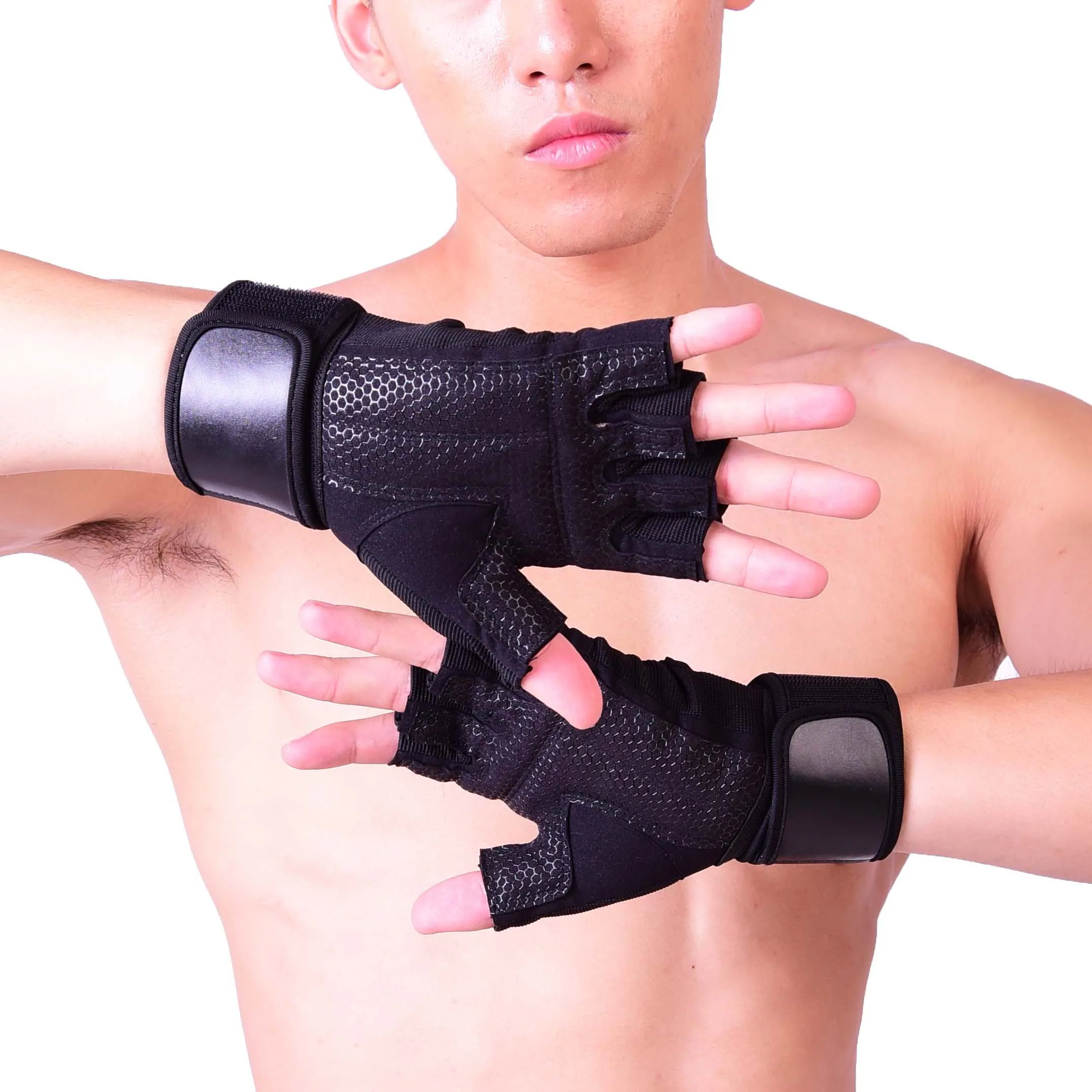 Кросс-тренировочные перчатки с поддержкой запястья для тренировок в тренажерном зале