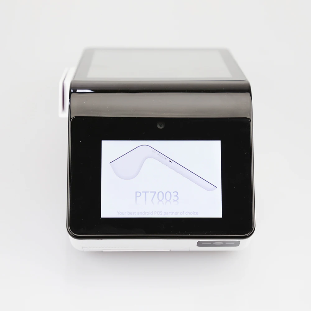 PT7003 android Ручной терминал лазерный сканер КПК card reader pos платежная машина для магазина билет печати