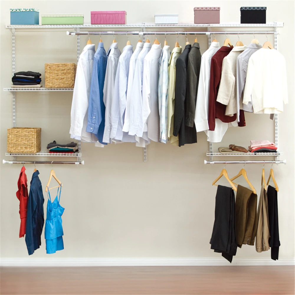 metal clothes storage shelf baby shop garment display rack