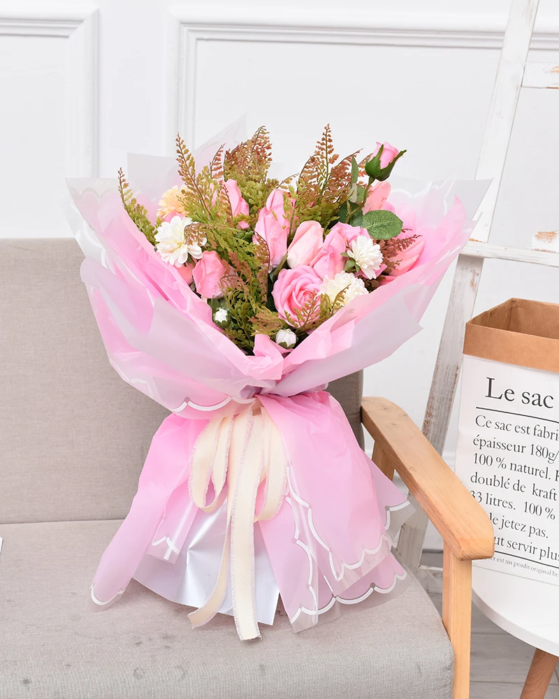 Shinewrap 2018 модный бутик последняя Венера 100% водонепроницаемый 59*59 см цветок подарочная упаковка бумаги