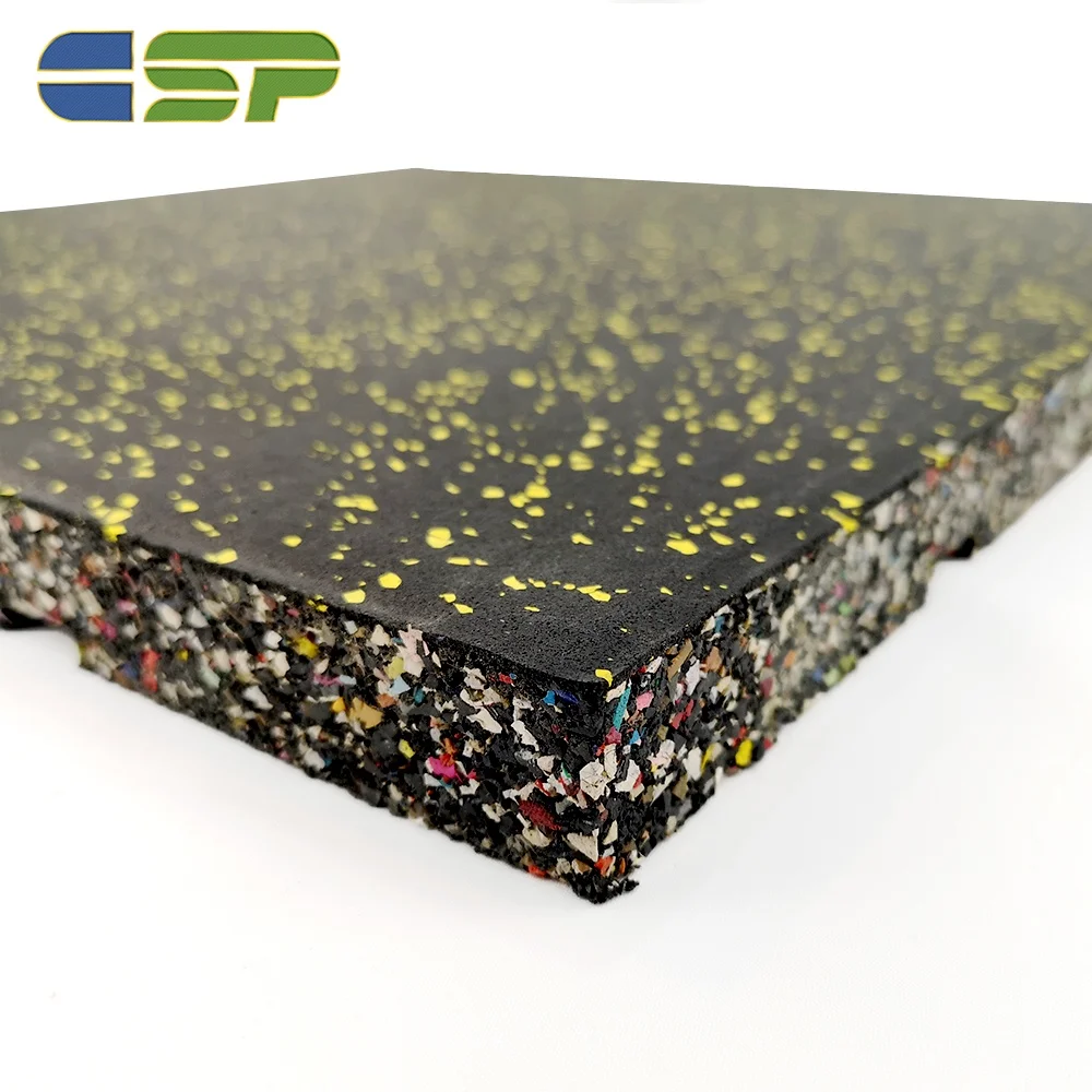 Недорогой напольный коврик для тренажерного зала с шумоподавлением без запаха