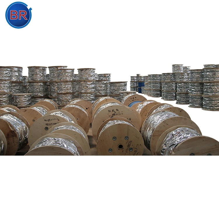 Предварительно растягивается двойной прочность Лифт трос для скорость 2 м/с, 3 м/с, 4 м/с