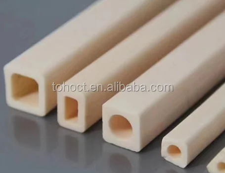 Long length 95%  99% 99.8% alumina zirconia square tube