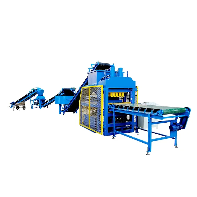 Full Automatic Mud Brick Block Molding Machine Production Line Maker