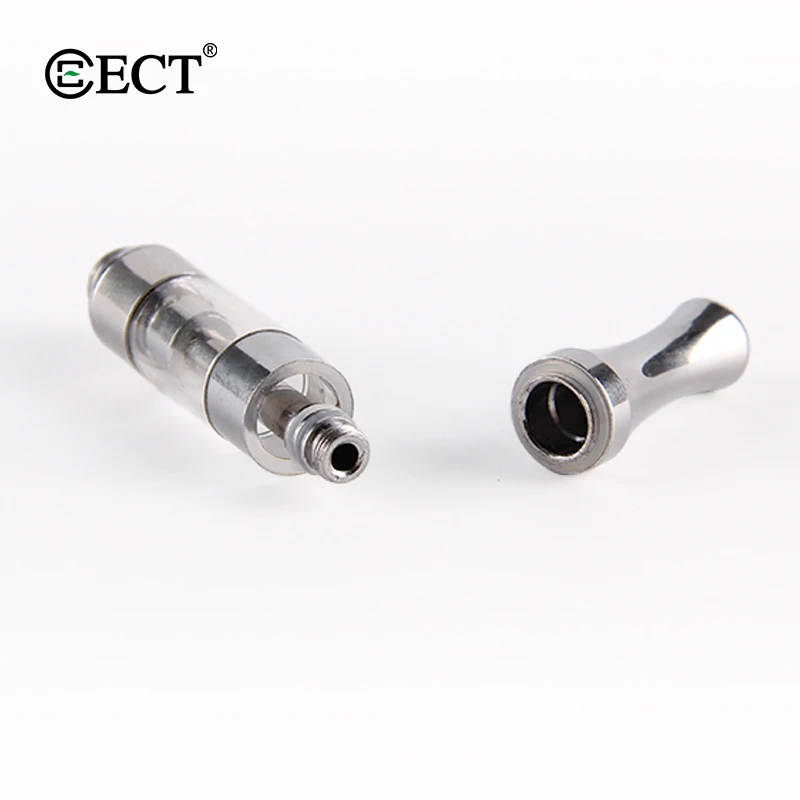 Low Price ECT Kenjoy B1 CBD vape oil Atomizer 0.5/1ml ceramic Coil glass Cartridge No Leak Tank for vape pen Battery Wholesale