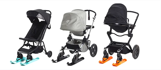 baby stroller glider ski accessory sled  trotties stroller sled buggy Accessories Buggy Pushchair wheelchair rollator glide