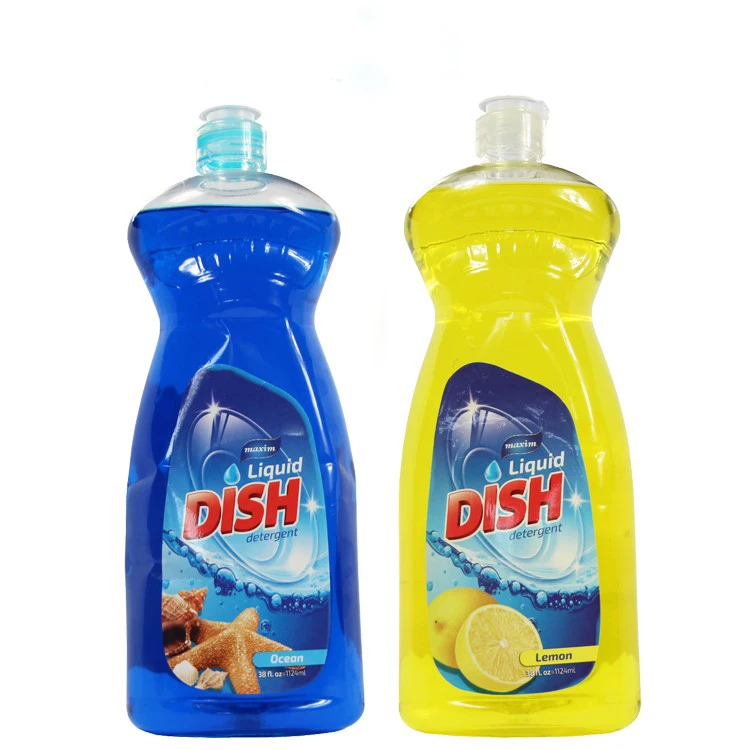 Hot sale trade brands name dishwashing liquid soap with dishwashing sponge