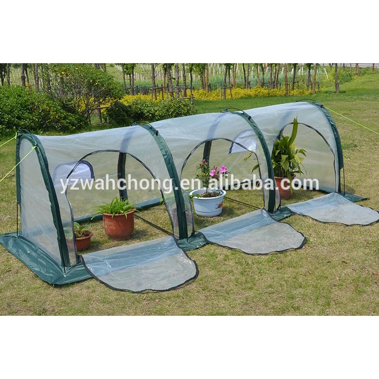 
Pop-up Transparent Pvc Mini Green House For Plants Garden Greenhouse Pop-up transparent PVC cover Garden bug insect netting for Plants and flowers