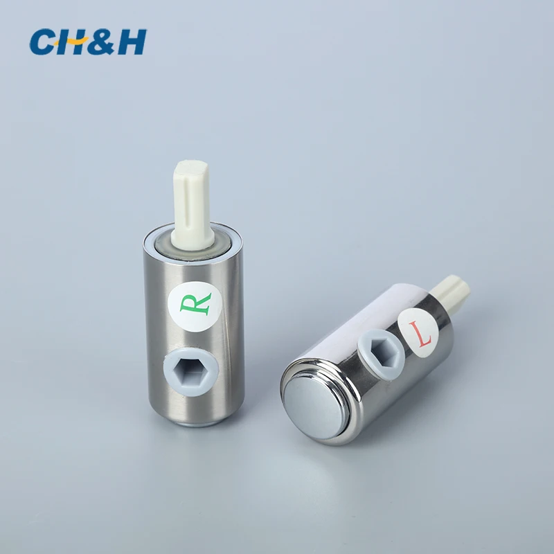 Long service life stainless steel soft close toilet seat hinges damper