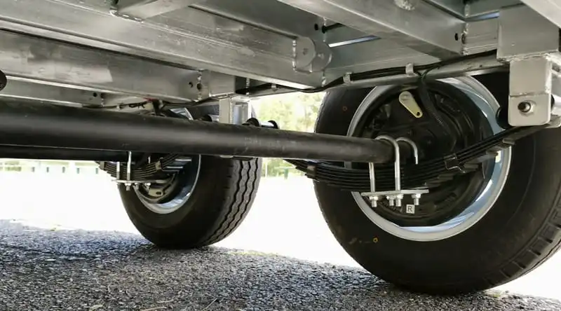 3.5T Hot Dipped Galvanised 10x5 Hydraulic Lowering Tipping Side Tipping Lifting Tipper Trailer