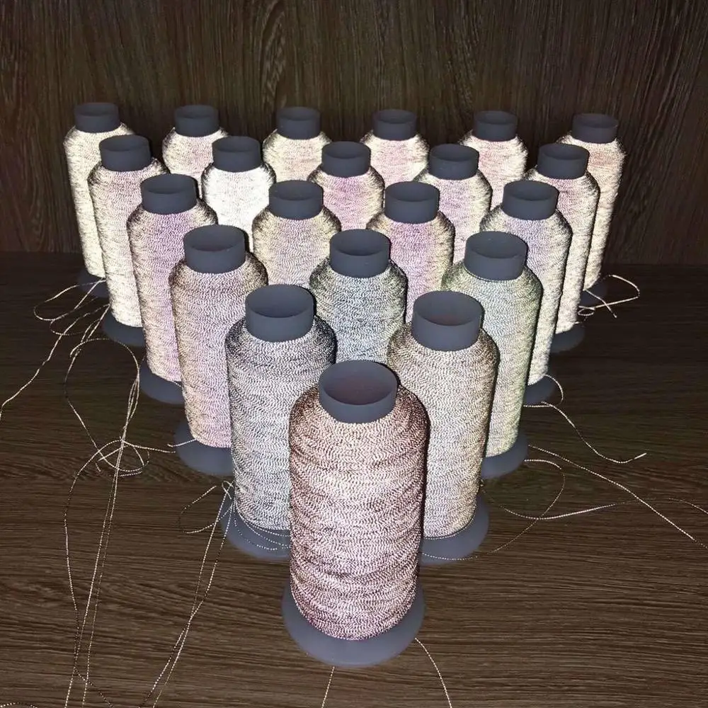 Filament 100% Rayon Embroidery Thread Reflective Thread for Embroidery