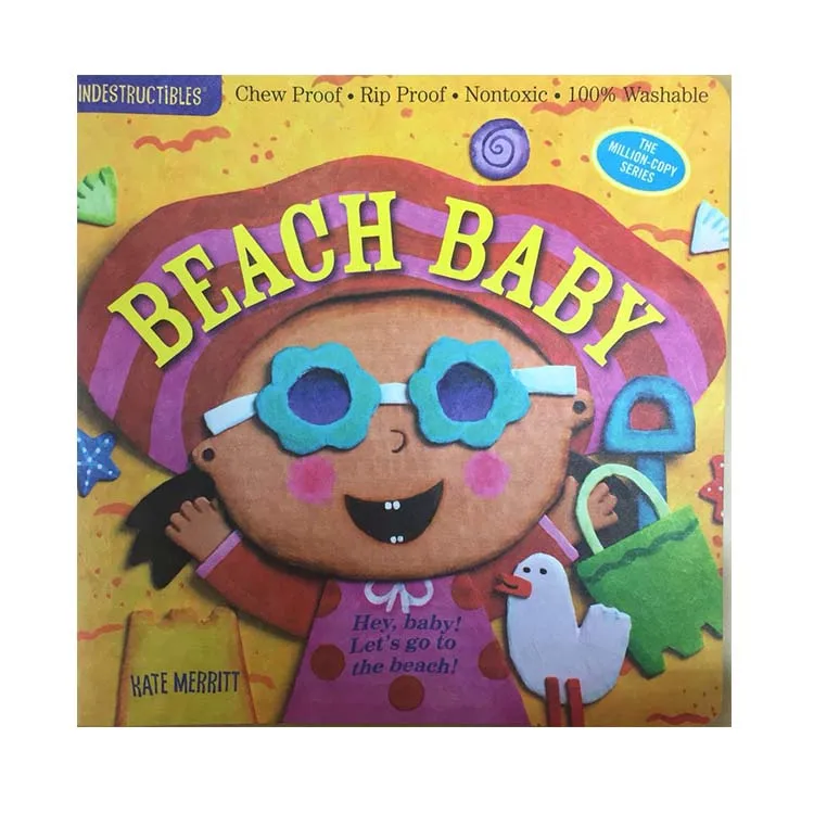 Шанхай, индивидуальные водонепроницаемые детские книжки-раскраски, детские книжки