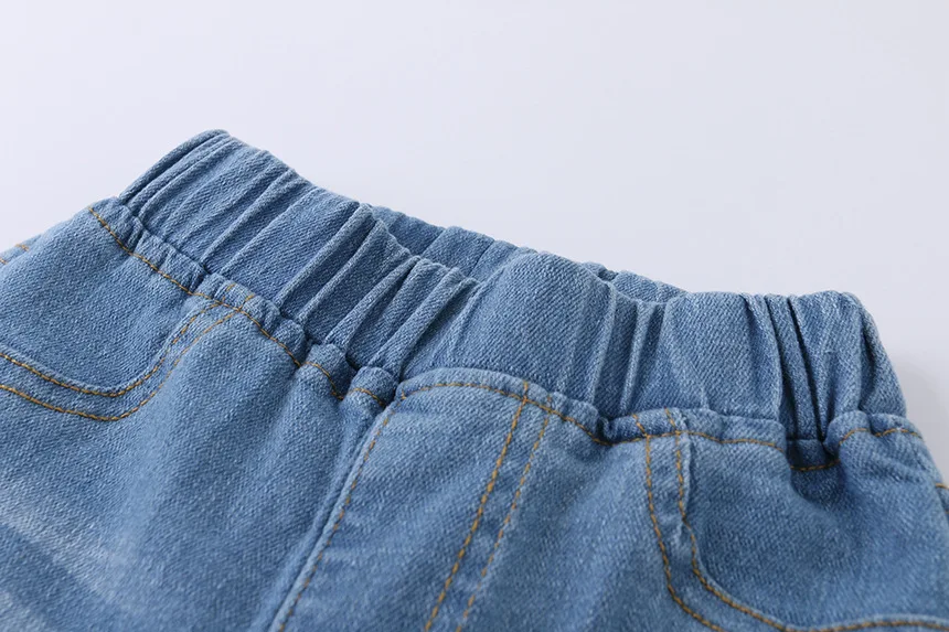 Заводские oem джинсовые брюки для девочек с лоскутными брюками из Кружевной Вуали