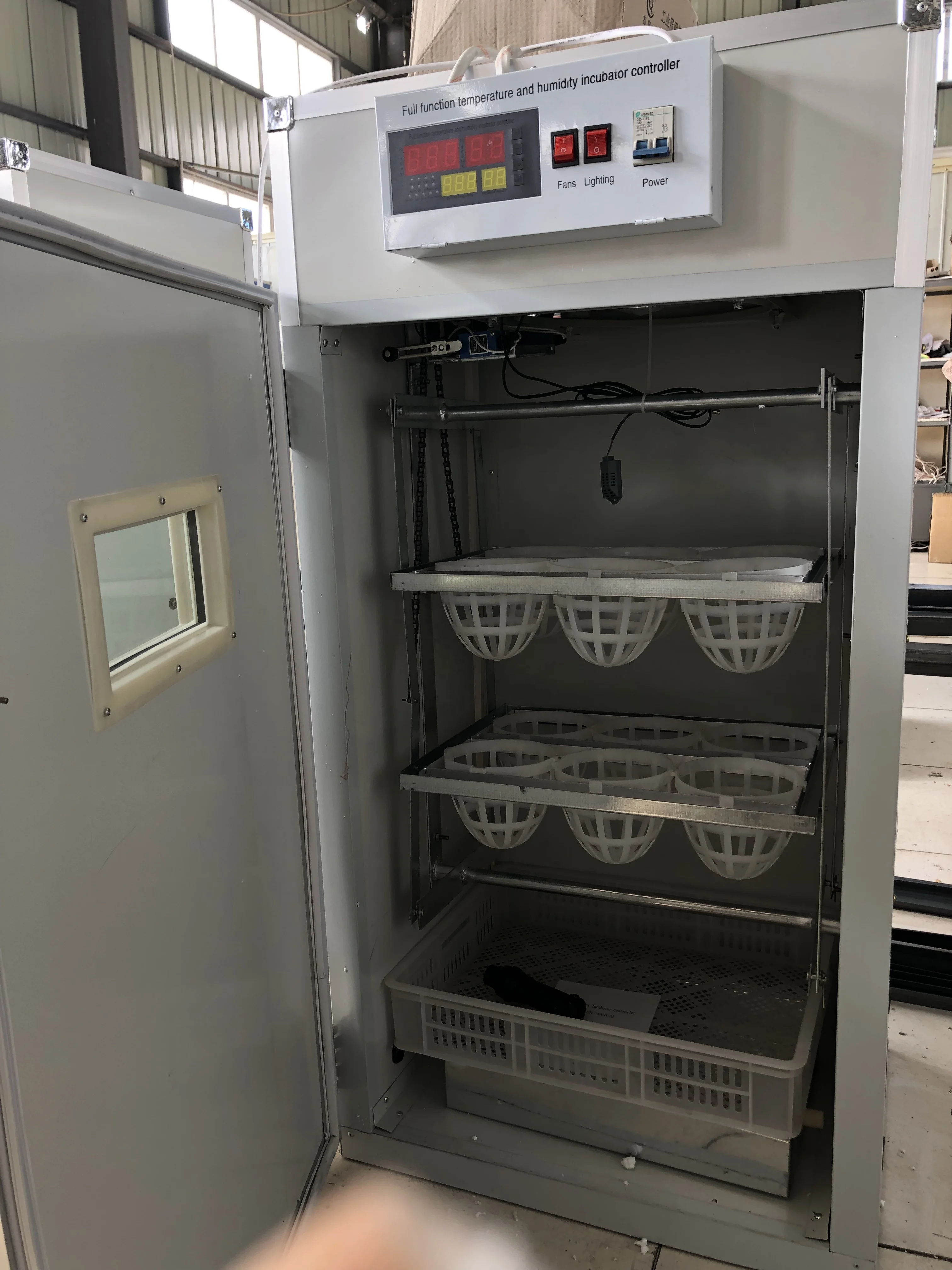 Full automatic ostrich usage Egg Incubator 12pcs Ostrich egg incubator and hatcher