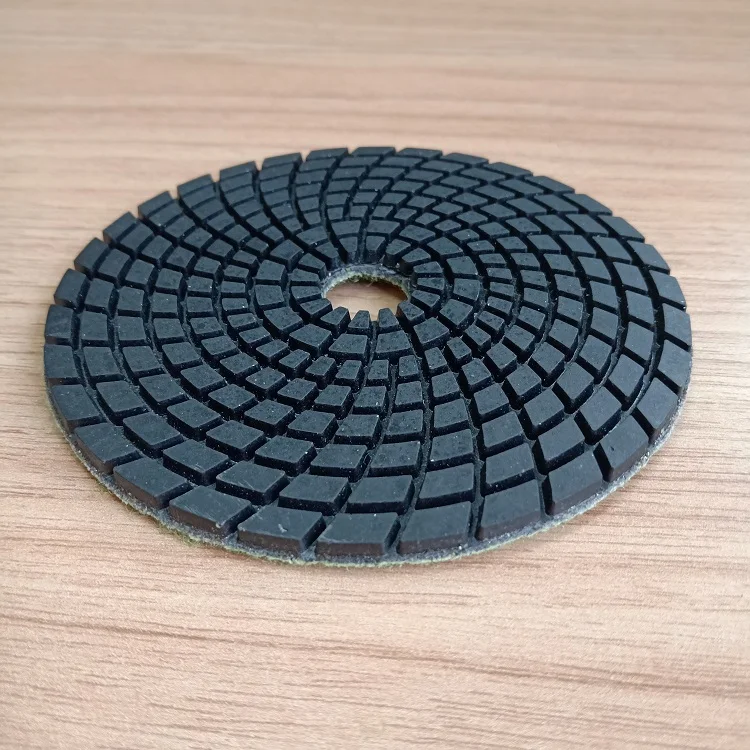 100mm Wet diamond polishing pad High Efficiency new marble polishing pad