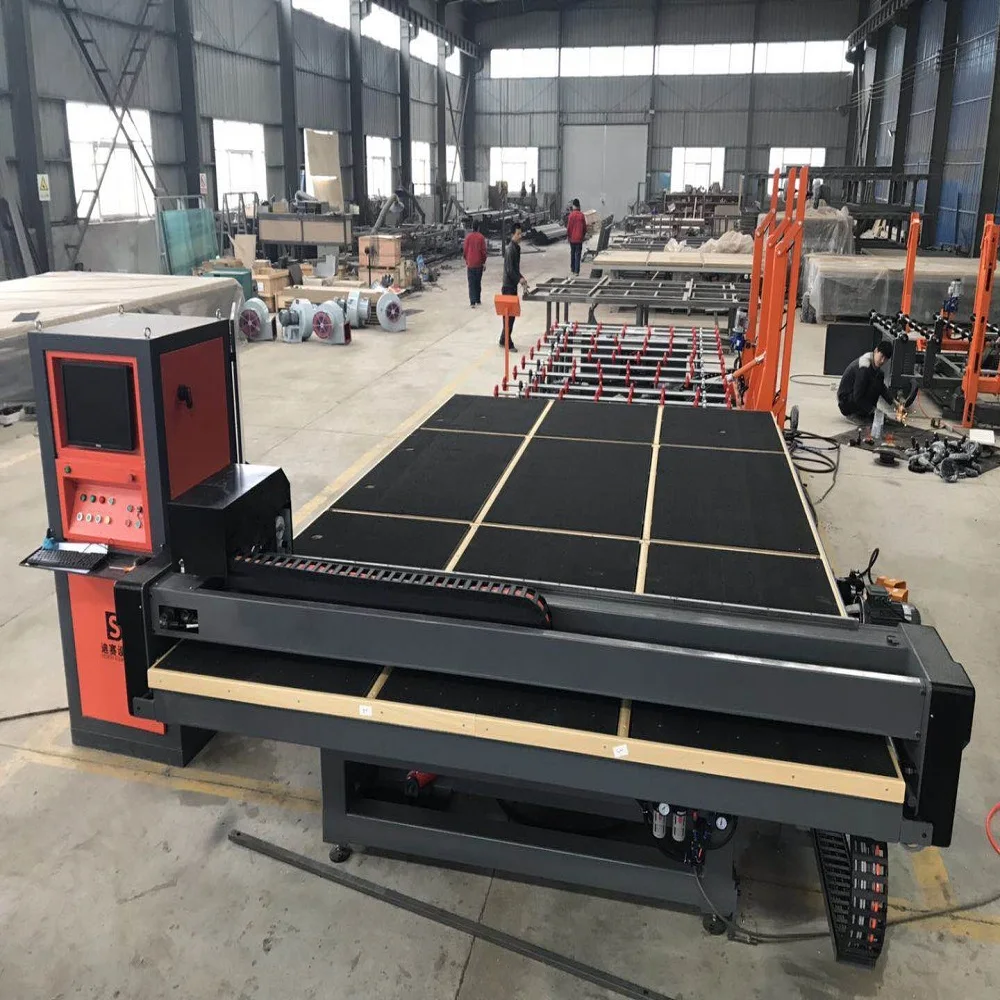 Best selling cnc automatic tilting glass cutting table