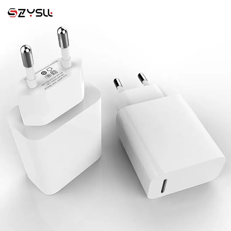 
QC 3.0 CN/US/JP/UK/EU/AU 30W PD Fast Charging Type c One Port USB Wall Charger 