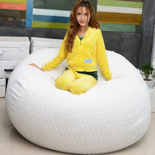 6 feet foam bean bag jumbo super comfortable relax giant bean bag sofa bed