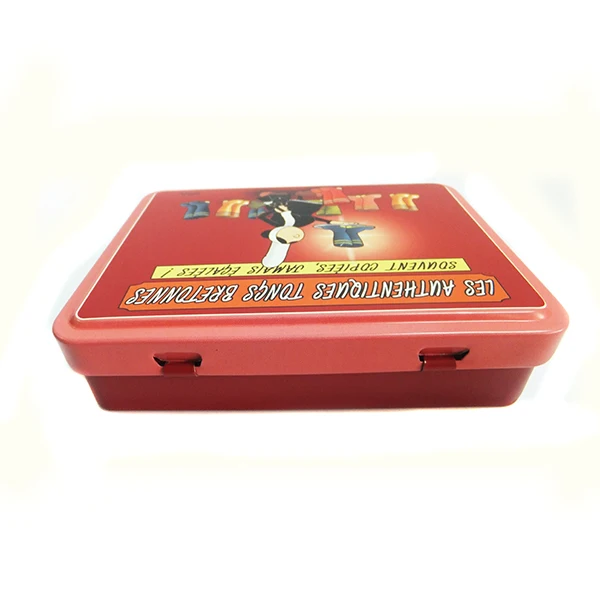 High Quality Chinese Factory Tin Candy Box/Square tin box