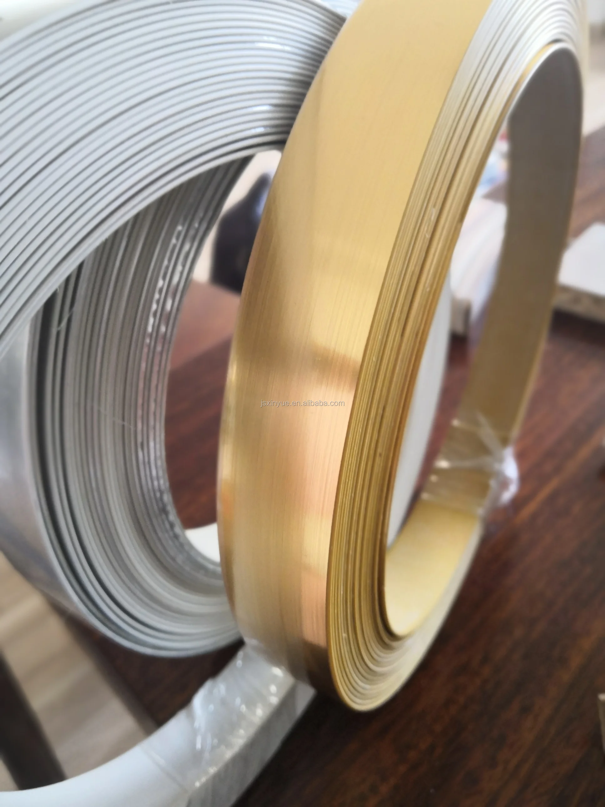 
Gold color edge banding for furniture HIGH QUALITY 
