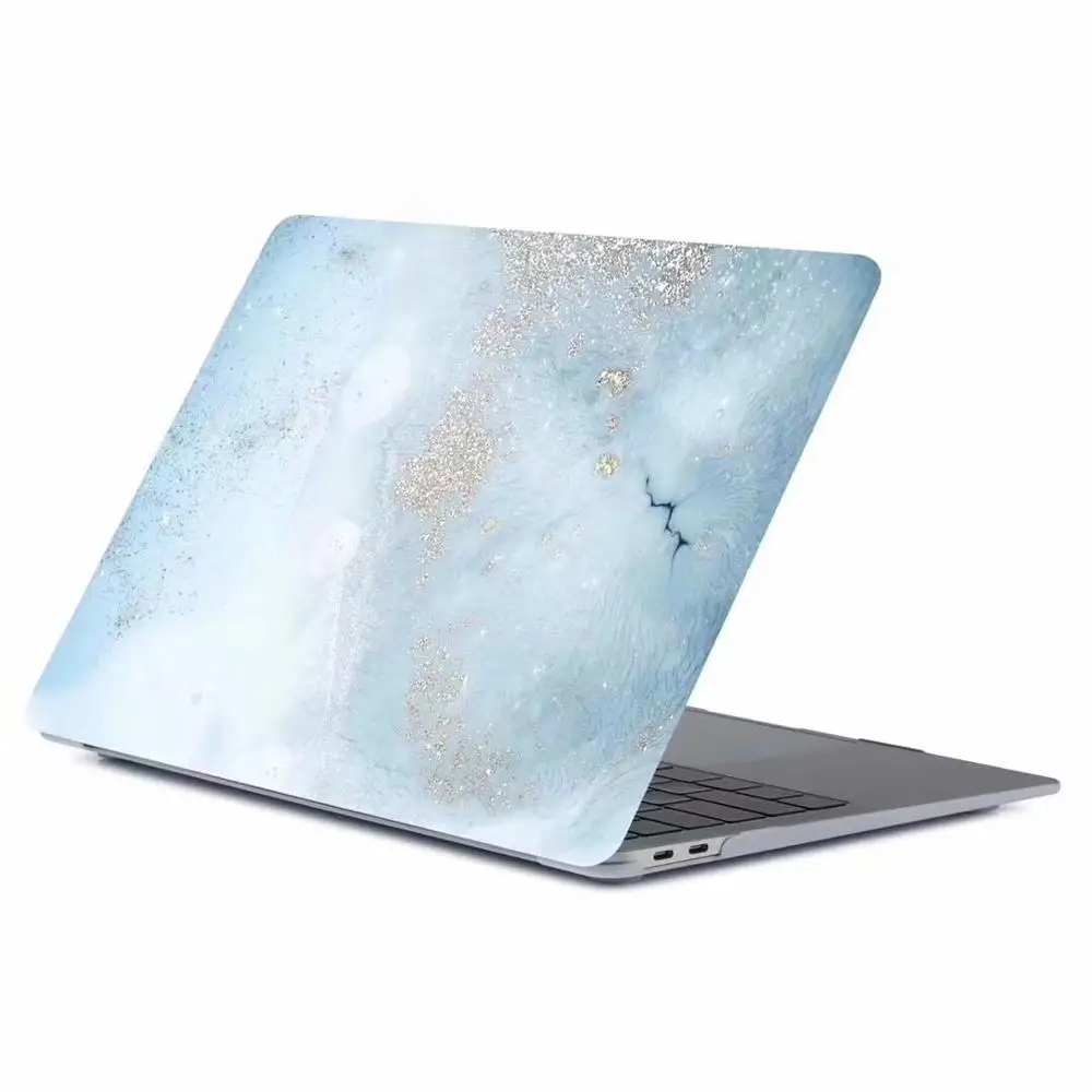 For Macbook Air 13 inch Mable Pattern Plastic Cases Cover for Macbook Pro 13 14 15 inch