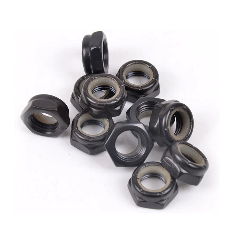 wholesale black standard skateboard accessories hardware nut screw