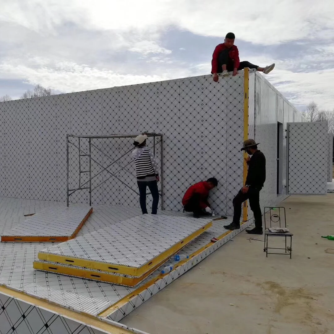 Cold room PU  sandwich panel  polyurethane foam sandwich panel price
