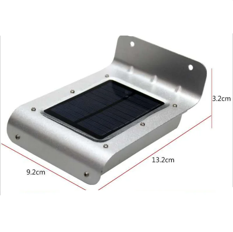 Solar Power Motion Sensor Garden Security Lamp 16 LED Solar Night Light as seen on TV low MOQ