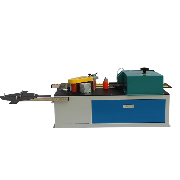 Small desktop edge trimming integrated woodworking machinery edge banding machine