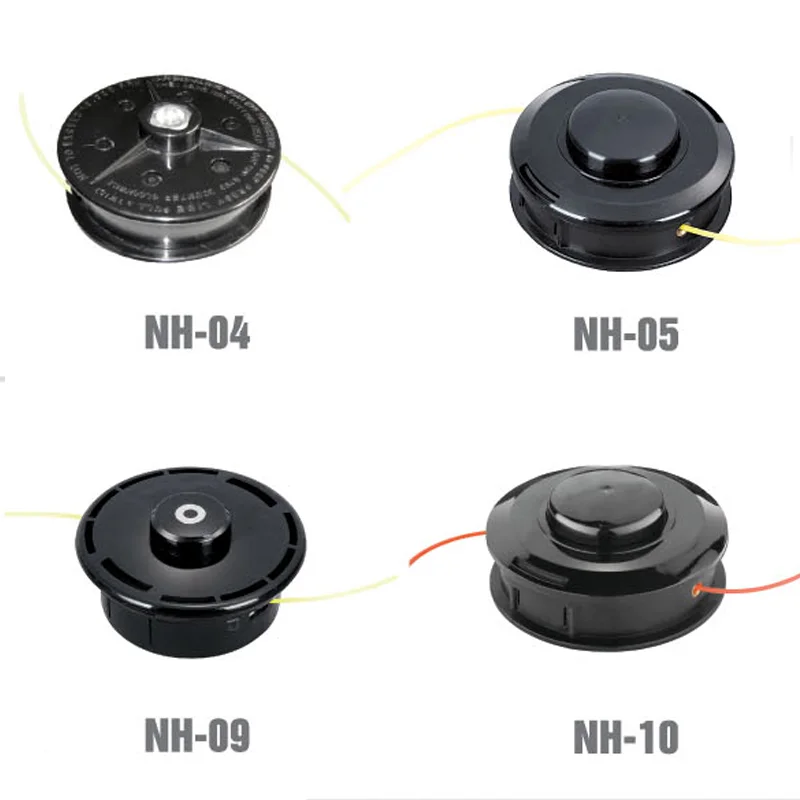 POWERTEC High Quality Universal Brush Cutter Spare Parts Nylon Head Brush Cutter;grass Trimmer Double Line Head