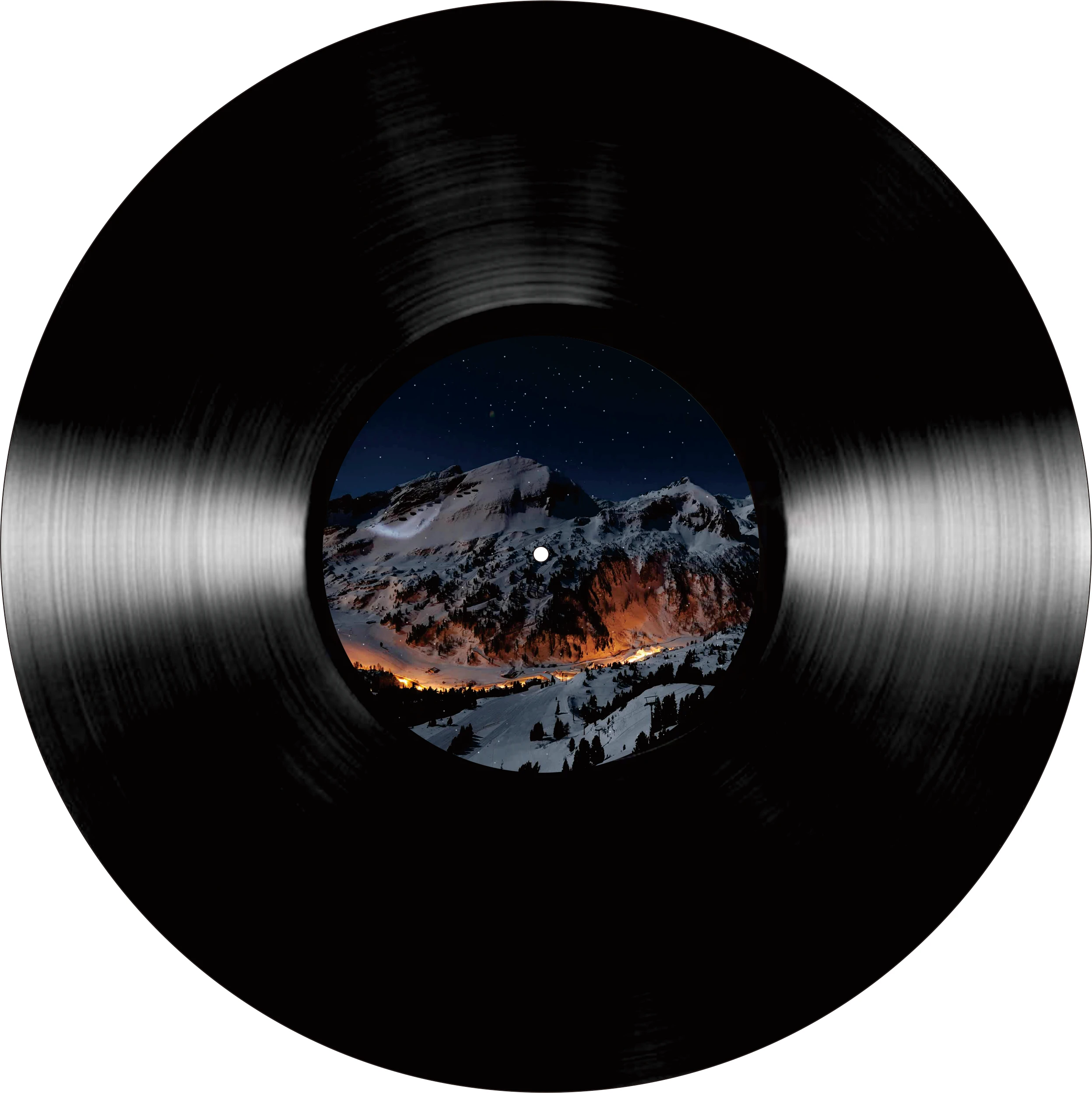 Black Vinyl records manufacturing