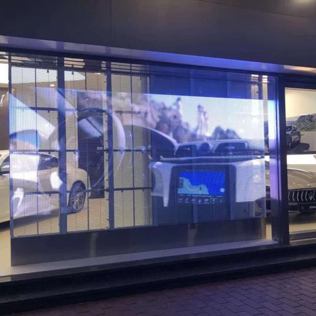 
How to make a transparent oled display 