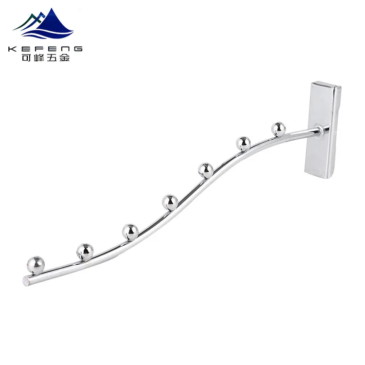 China product High quality clothes wall mount towel hooks metal tube brackets