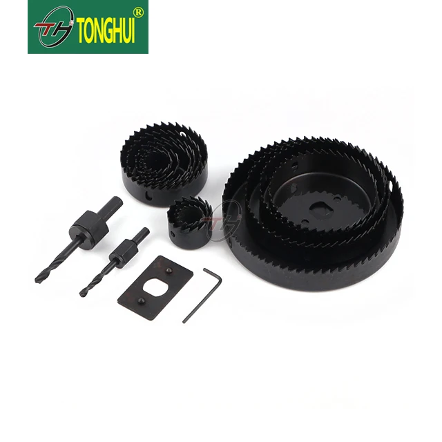 Wholesale High level Wood Plastic Cutter Carbon steel Hole Saw Sets with different types.