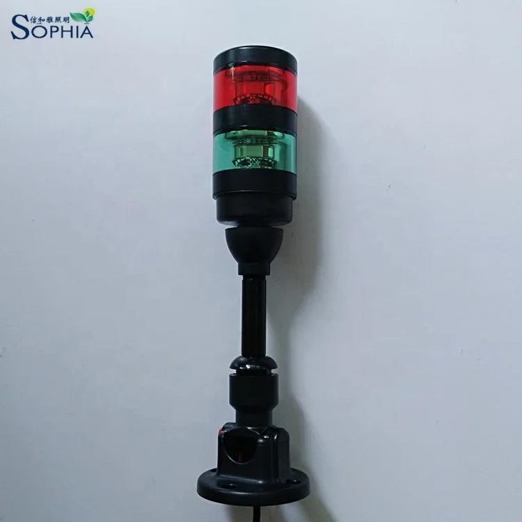 high visible IP67 waterproof  Red Green Led Signal Tower Light buzzer light