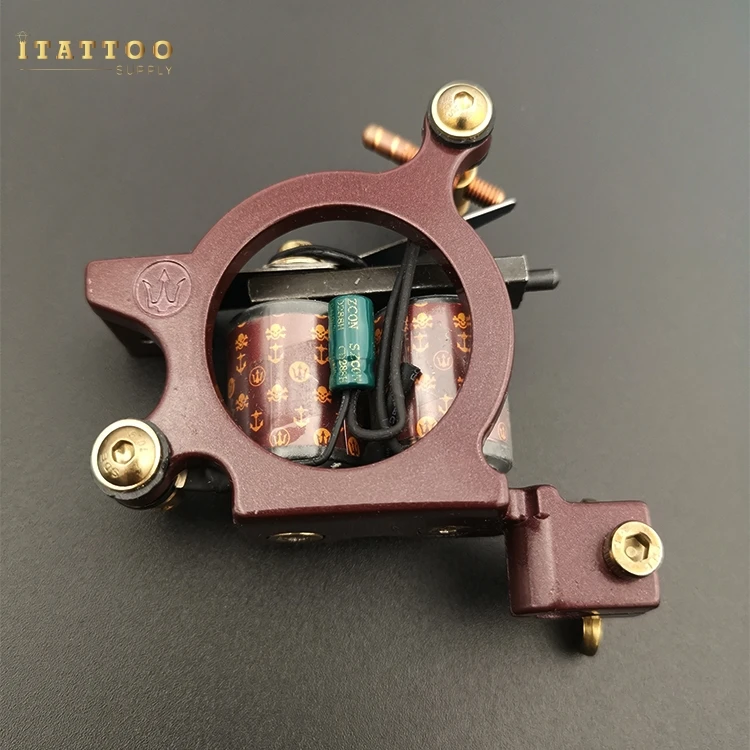 I Tattoo 2019 Newest wholesale  professional tattoo motor parts 10 coil wrap core coil machine rotary tattoo kit