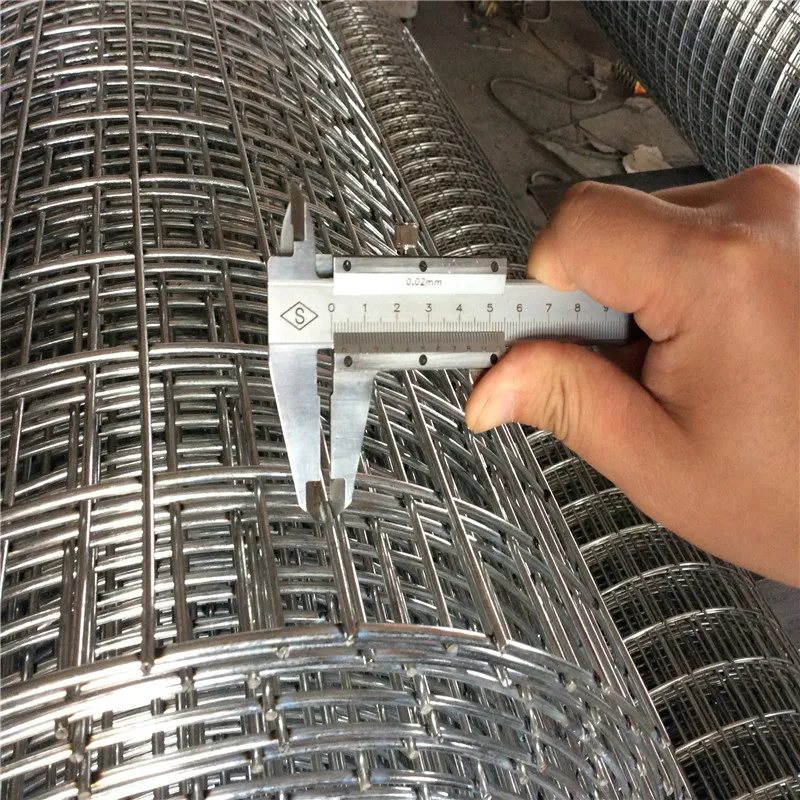 gi welded wire mesh size 3/4 x 3/4 hot dipped galvanized welded wire mesh roll