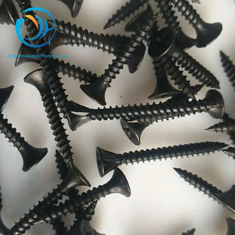 
bugle head black phosphated drywall screw 