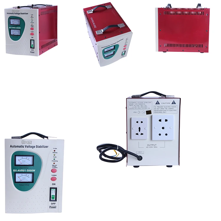 BXST фабрика питания однофазный 5KW стабилизатор напряжения автоматический 5kw