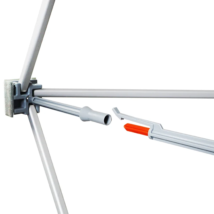 Floding portable 4x3 3x3 straight curved tension fabric pop up backdrop display stand