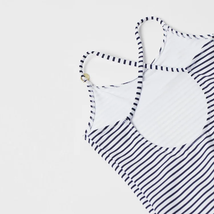 Customized Cute Children Models Swimwear One Piece Swimsuit for Baby Girl Swimwear & Beachwear Printed European Sportswear